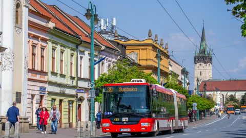 Prešovská MHD (Foto: Dopravný podnik mesta Prešov, a.s.)