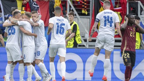 Slovensko sa postaralo o zatiaľ najväčšie prekvapenie turnaja, keď zdolalo Belgicko