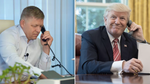 Premiér Fico telefonoval s Donaldom Trumpom, hovorili aj o vojne na Ukrajine